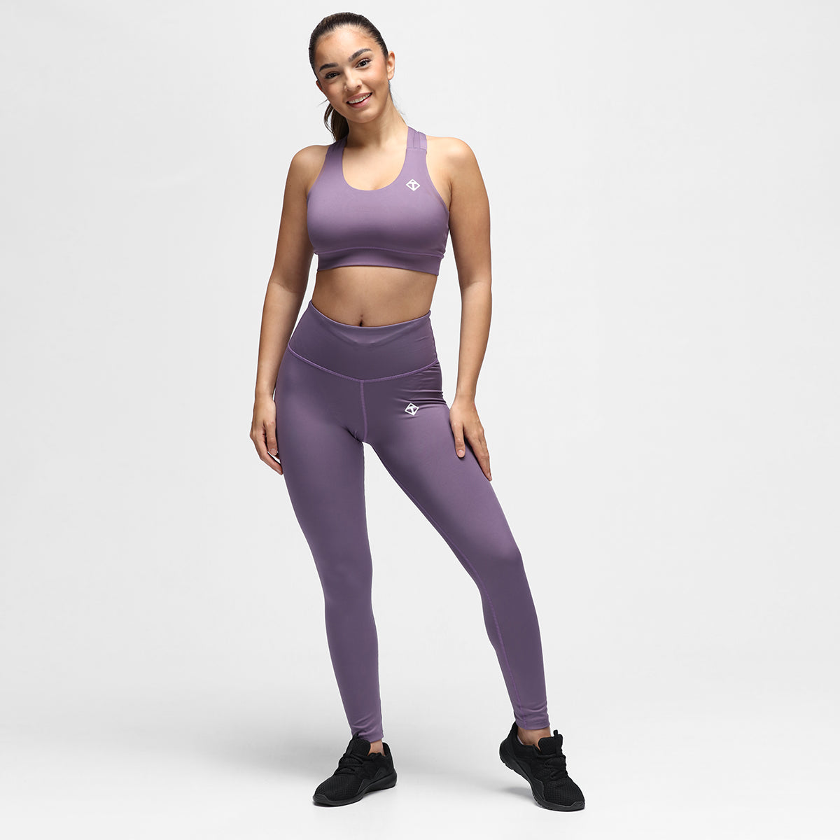 Tikiboo Lavender Diamond Luxe Leggings