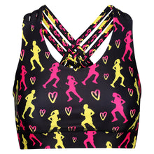  London Landmarks Love Running Cross Back Bra