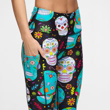  Minty Skulls Capri
