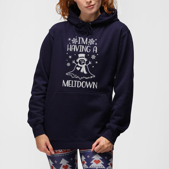 Melting Snowman Christmas Hoodie