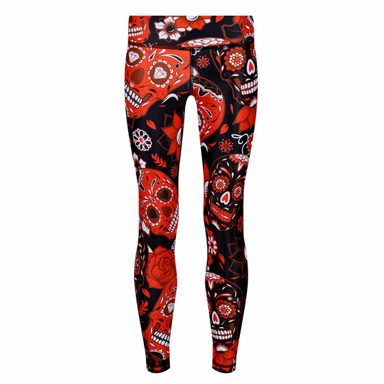 More Bloody Skulls Kids Leggings