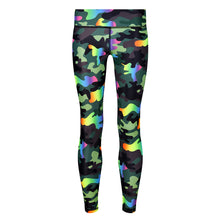 Khaki Rainbow Camo Kids Leggings