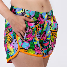  Leopard Fruits Loose Fit Workout Shorts