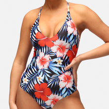  Hibiscus Haven Crossover Swimsuit