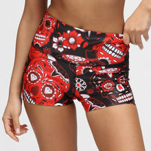  More Bloody Skulls TikiBooty Shorts