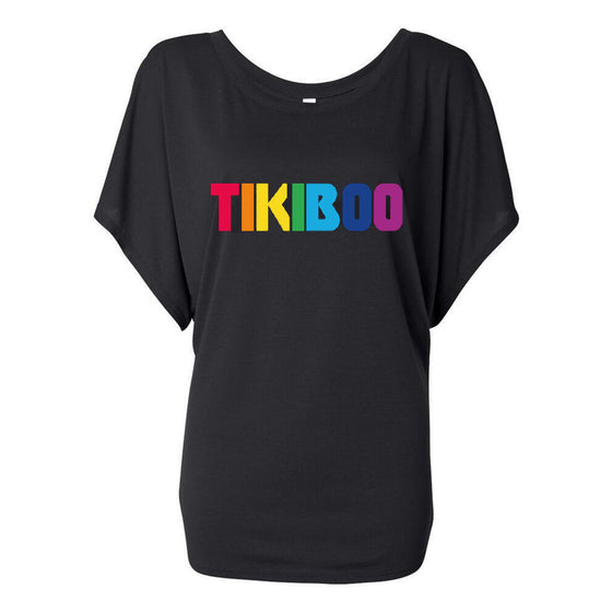 Tikiboo Rainbow Slouch T-Shirt