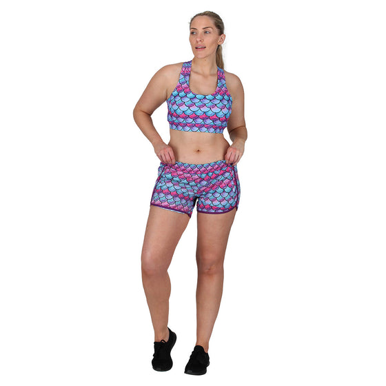 Mermazing Loose Fit Workout Shorts