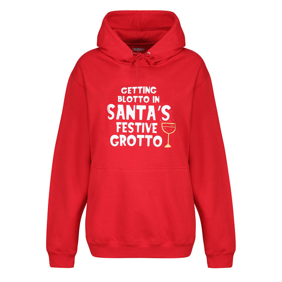 Red Blotto in the Grotto Hoodie