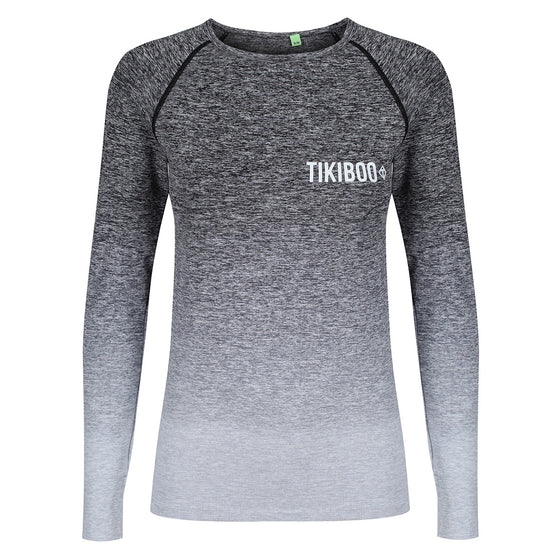 Grey Ombré Long Sleeved Base Layer