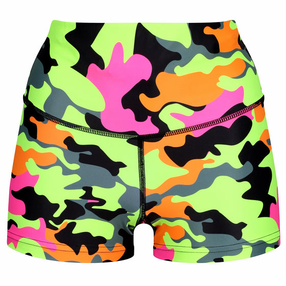 Fruit Salad Camo TikiBooty Shorts