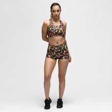  Green Brushed Leopard TikiBooty Shorts