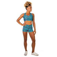  Minty Leopard TikiBooty Shorts
