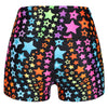 Neon Stars TikiBooty Shorts