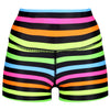 Neon Stripes TikiBooty Shorts