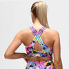 Liquid Marble Cross Back Bra