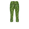 Neon Yellow Maze Capri