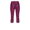 Neon Pink Maze Capri