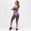 Lavender Diamond Luxe Capri With Pockets
