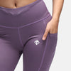 Lavender Diamond Luxe Capri With Pockets