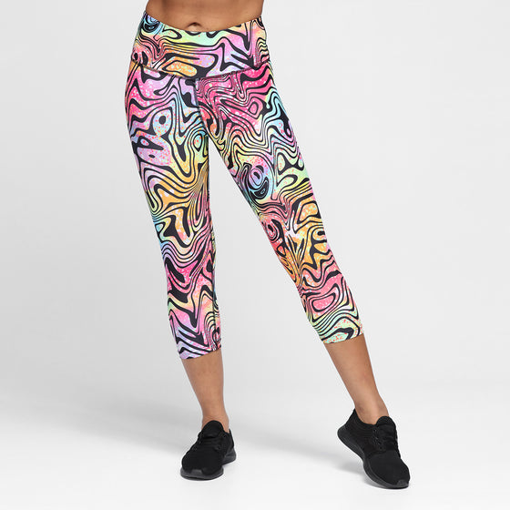 Rainbow Ripple Capri