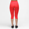Scarlet Diamond Luxe Capri With Pockets
