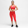 Scarlet Diamond Luxe Capri With Pockets