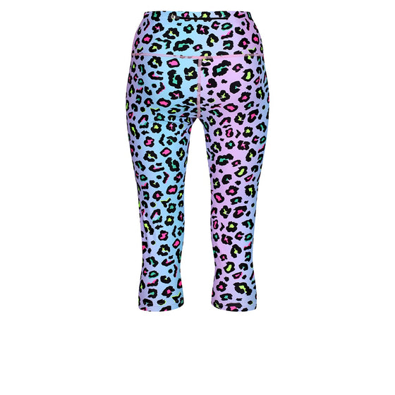 Sky Leopard Capri