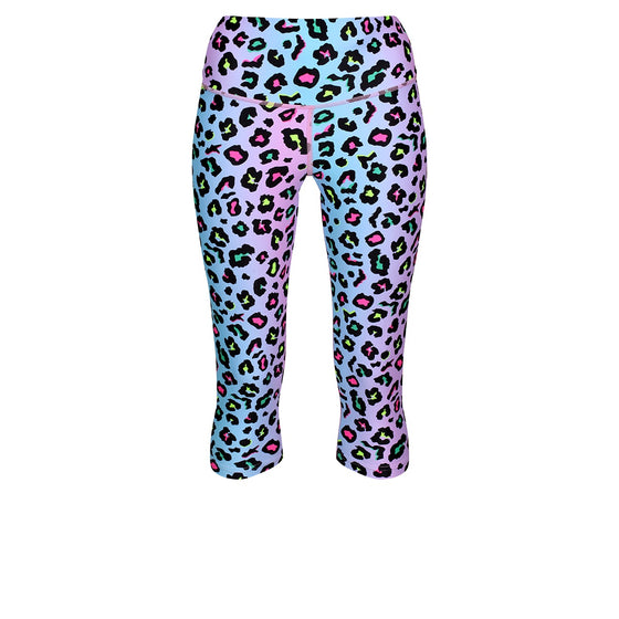 Sky Leopard Capri