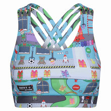  Tikiboo Santas Workshop Cross Back Bra - Front Product View