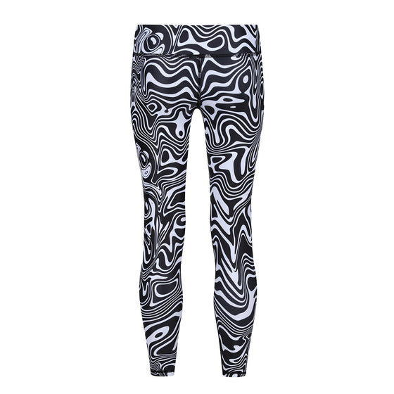 Monochrome Ripple Kids Leggings