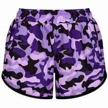  Blackberry Camo Loose Fit Workout Shorts