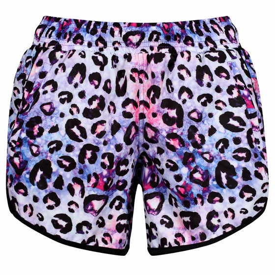 Bluebell Ocelot Loose Fit Workout Shorts