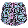 Sky Leopard Loose Fit Workout Shorts