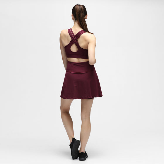 Claret Diamond Luxe Skort