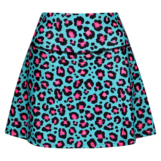 Minty Leopard Skort