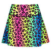 Neon Leopard Skort
