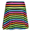 Neon Stripes Skort