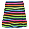 Neon Stripes Skort