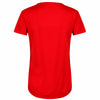 Tikiboo Red Speed Tech Tee Shirt - Back Product View