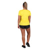 Tikiboo Yellow Speed Tech T-Shirt - Back Model View