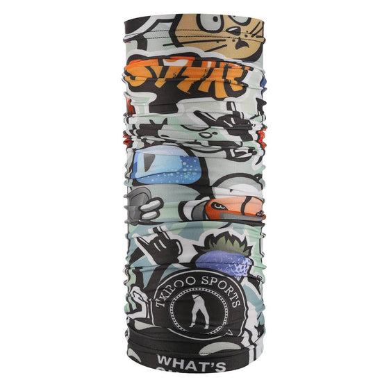 Tikiboo Old Skool Graffiti TikiTube - Front Product View