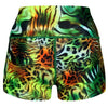 Jungle Patchwork TikiBooty Shorts